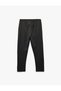 Sports Sweatpants with Pocket Detail and Lace-Up Waist - 4