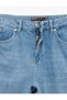 Cotton Regular Waist Pocket Detailed Vintage Straight Fit Jean Trousers - 8
