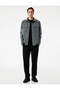 Regular Fit Flap Pocket Detailed Viscose Blend Classic Collar Long Sleeve Shirt Jacket - 2
