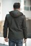 Majuro Outdoor Water Cold Windproof Fur Lined Padded Softshell Men's Mountaineer Camper Skier Coat - 4