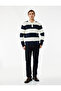 Regular Fit Long Sleeve Polo Neck Winter Knitwear Sweater - 2