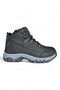 Black Unisex Outdoor Winter Long Boots Non-Slip Sole 888Nav - 4