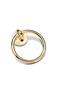 Ring Pendulum Handle - Golden Yellow Chair Back Furniture Handle - Top Screw - 60 mm Diameter - 8