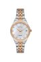 Sapphire Glass Silver - Rose Women's Wristwatch Nc34-39B715-Esms