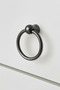 5 Pcs Ring Pendulum Furniture Handle Set - Single Screw - 60 mm Smoked Cabinet and Drawer Handle - 4