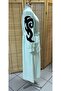 Applique Embroidered Velvet Dressing Gown - 3