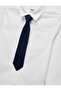 Cotton Pocket Long Sleeve Basic Shirt with Tie Detail - 5