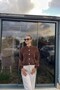 Shilsee Women's Pearl Buttoned Yumosh Brown Knitwear Cardigan - 7