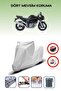 سوزوكي SV650S رمادي دراجة نارية العلامة التجارية حقيبة خلفية غير متوافقة