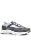 Genuine Leather Anatomical Gray Laced Lightweight Children's Sports Shoes - 2