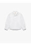 Cotton Buttoned Long Sleeve Basic Shirt - 3