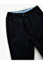 Buttoned Jogger Sweatpants with Elastic Waist and Pockets - 3