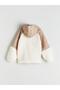 Hooded Girl's Plush Coat (W5) - 3