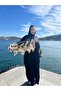 Hijab Stylish and High Quality Dubai Silk Shawl Abaya Ferace Gold Pul Paillettes Detailed Length 150 cm - 2