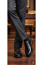 Lace-Up Black Classic Shoes Comfortable and Convenient Men's Shoes - 2