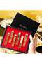 BAILAIMEI Golden Glam 6 Piece Lipstick Box Set for Girls Assorted