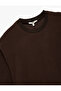 Long Sleeve Crew Neck Basic Sweatshirt - 5