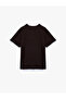 Cotton Short Sleeve Crew Neck Oversize Basic T-Shirt - 4