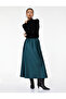 Standard Waist Regular Fit Satin Midi Skirt