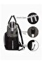 Large Capacity Diaper Bag for Travel, Thermal Insulation Pockets, Dry & Wet Separation, Stroller Hook - 4
