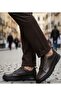 Men's Brown Genuine Leather Lace-Up Transitional Casual Shoes 816 - 5