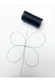 0.2 mm 30 Meters Polyester Rosary Cord Black Color (Thinnest Rosary Cord) Polyester Cord - 6