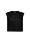 Lace-Up Knitted Textured Women's Top - 5