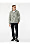 سترة رياضية أساسية بأكمام طويلة وسحاب نصفي - 2