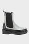 Women's Black Gray Genuine Leather Chelsea Boots Size 35-41 - 2