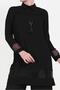 Transparent Tulle Detail Tunic 40480 - 4