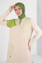 Patterned Stone-Detail Track Suit Dress 43724 - 2