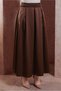 Satin Long Skirt 60580 - 2