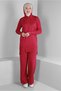 DOUBLE PANT WITH SLIT DETAILKnitwear Suit 43213 - 2
