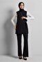 Belted Vest and Pants Suit 45383 - 2