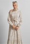 Belted Linen Dress 45726 - 2