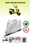 RKS Bolero 50 Rear Bag Compatible Motorcycle Cover Waterproof Durable Fabric