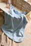 Baby and Newborn Gift Set 6 Pieces ( Bodysuit / Robe / Blanket / Swaddle / 2 Muslin Cloths ) - 4