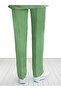 Unisex Pistachio Green Terry Cotton Doctor Nurse Scrubs Single Bottom Work Pants - 6