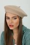 Beige Woolen Painter Women's Beret - 2