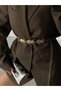 Women's Waist Belt with Oyster and Star Detail, Dress Belt, Skirt Belt, Trouser Belt - 2