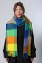 Colorful Tasseled Boucle Women's Scarf Shawl - 7