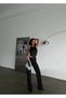 Palazzo Pants High Waist Jean Pants Denim Pants Designer Pants Imported Fabric - 3