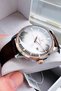 Original Brown Genuine Leather Cord Men Wristwatch 3 Atm Water Resistant Hme2039C1 - 4