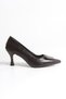 Joya Women's Heeled Shoes with Buckle Detail - 3