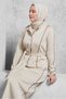 Belted Skirted Tracksuit Set 45269 - 3