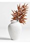 Rustic Handmade Textured Ceramic Decorative Vase - 20 cm - 2