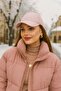 Powder Cashmere Fabric Women's Hat