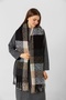 Mink Thick Boucle Scarf Women's Shawl 45x200 cm - 7
