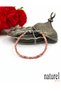 Rhodonite 2.5mm Cube Natural Stone Bracelet - 2