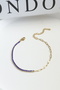 Women's Steel Bracelet Thin Waterway Ellipse Mix Chain Bracelet - 2